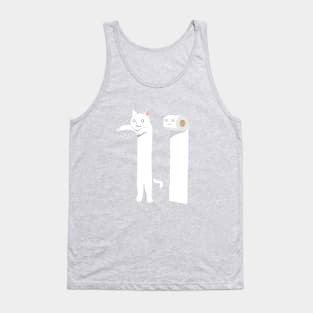 Long cat Tank Top